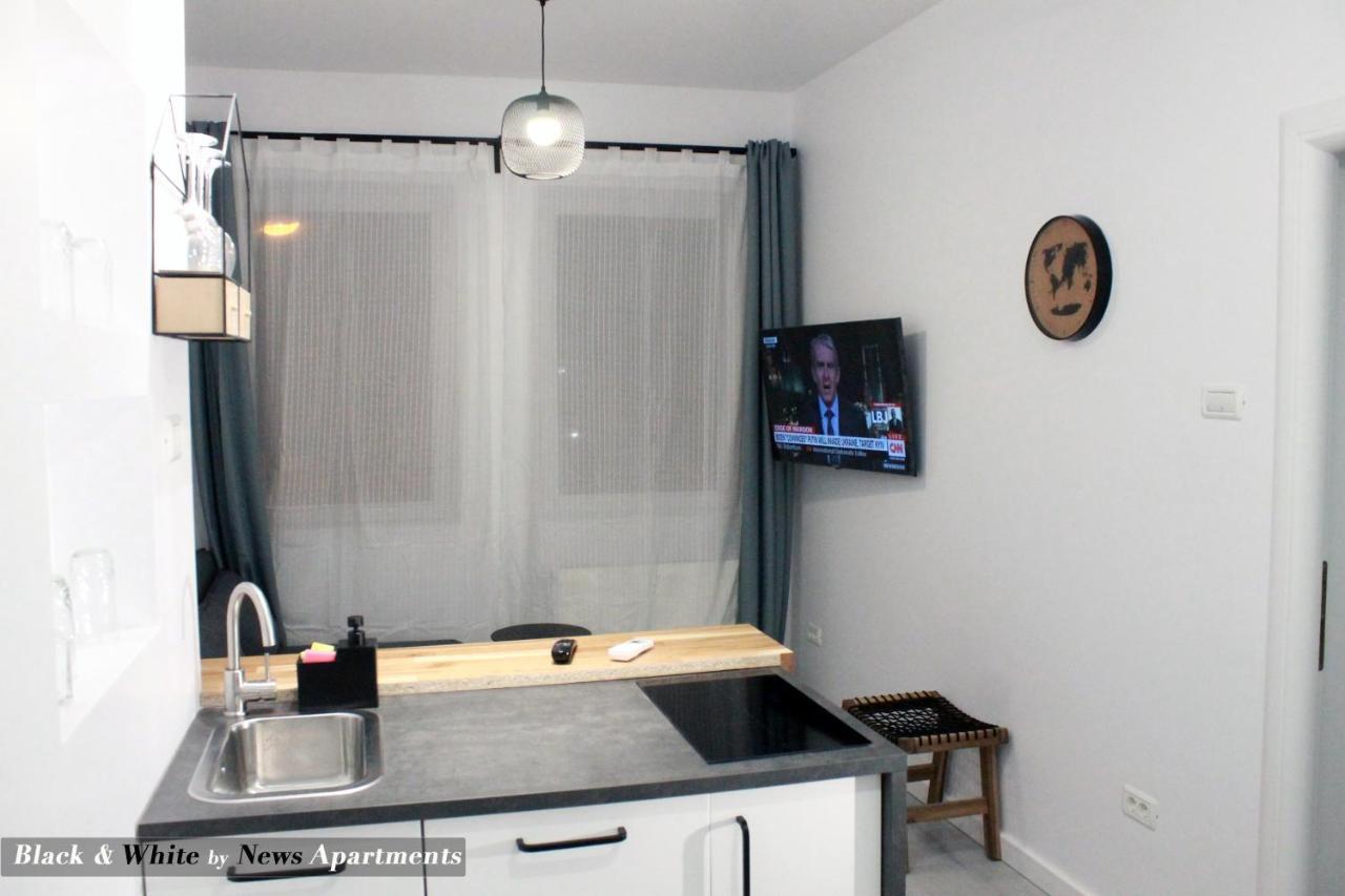 Black & White - News Apartment Bukareszt Zewnętrze zdjęcie